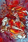 ExpressionismWolga YaguzhinskayaLady with a dog<b>Original</b> <b>paintings</b> for sale