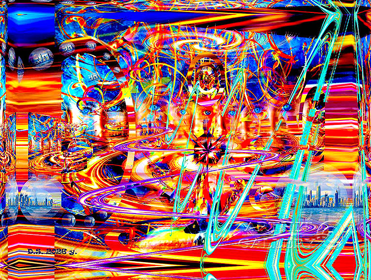 Enchanted Love-7534
	Dmitry Stepanoff.
	Abstract art, Original paintings