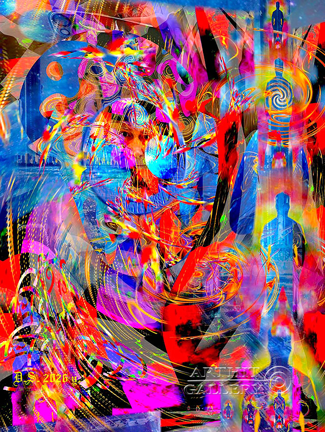 ''Confused Self-Portrait-7534''.  �������� �������. ������� ������, ��������� �����������-����������� ���������