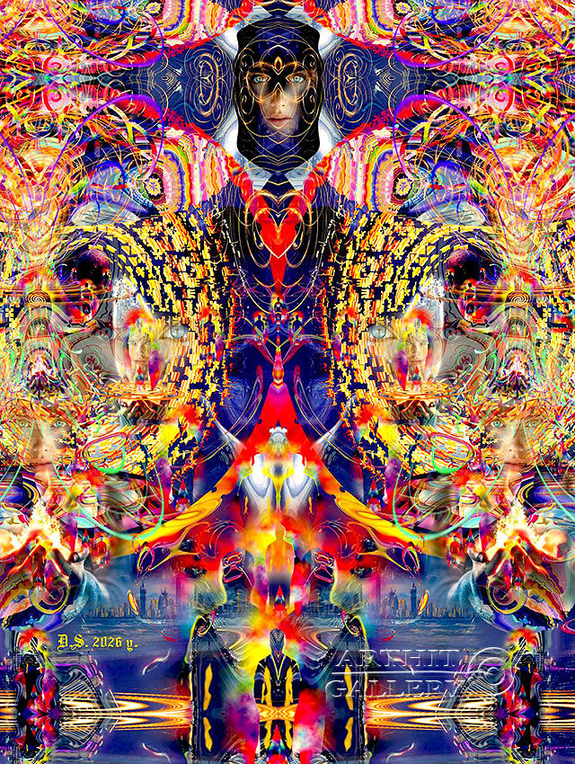 Light the Fire of Your Love-7534
	Dmitry Stepanoff.
	Abstract art, Original paintings