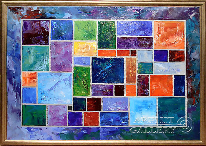 ''Night''. Bulanova Lyubov. Oil paintings. Original art for sale