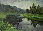 ''In the vicinity of Tuchkovo''.
Druzhinina Margarita.
Impressionism.
Original art for sale