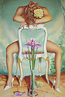 ''Sans Titre''.
Riis Victor.
Surrealism.
Original art for sale