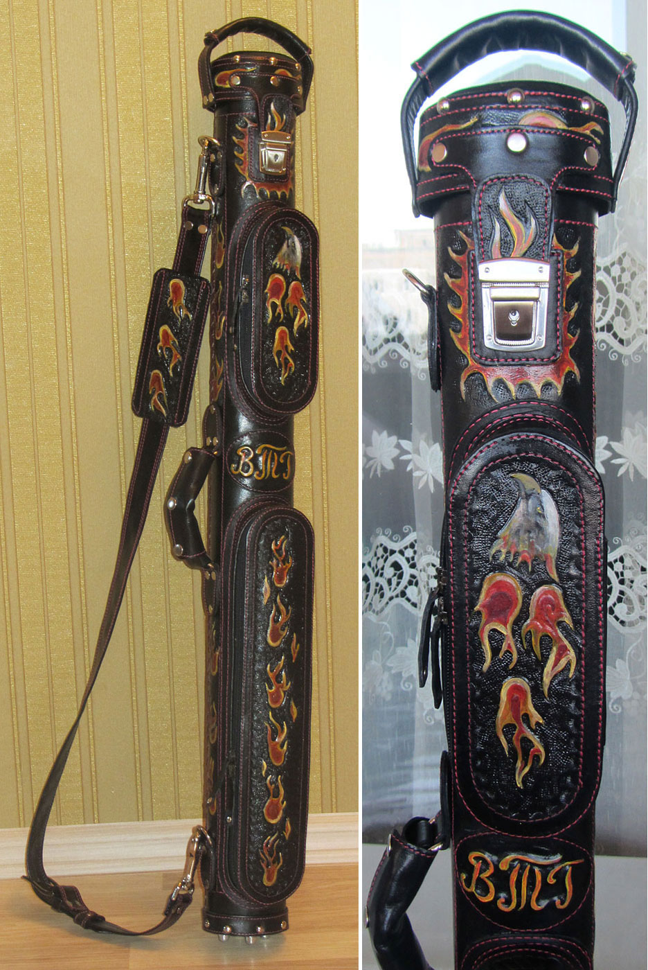Leather cue cases for pool cue
Click to close window