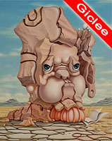 Giclee prints on canvas. Alexander Lyamkin. Old friend