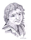 Girl`s smile