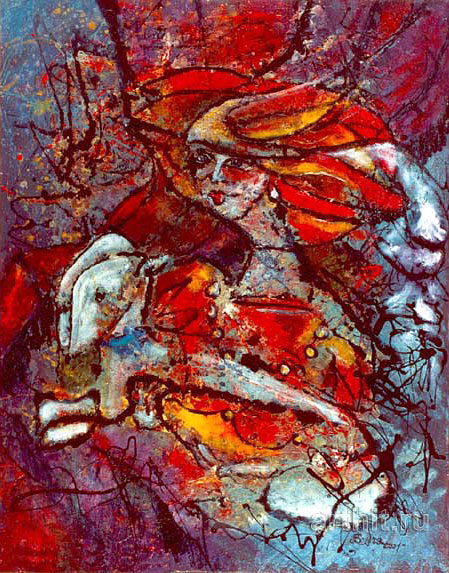 Lady with a dog
Wolga Yaguzhinskaya
Expressionism