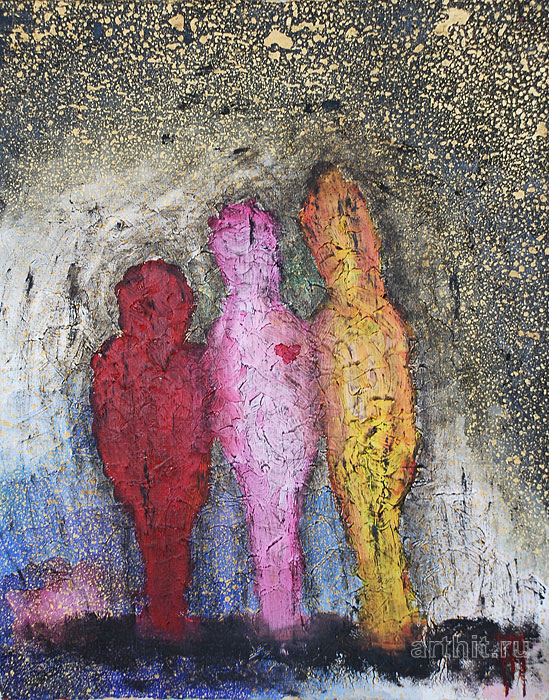 Mother and daughters 
Kseniya Popova
Expressionism
Paintings for sale