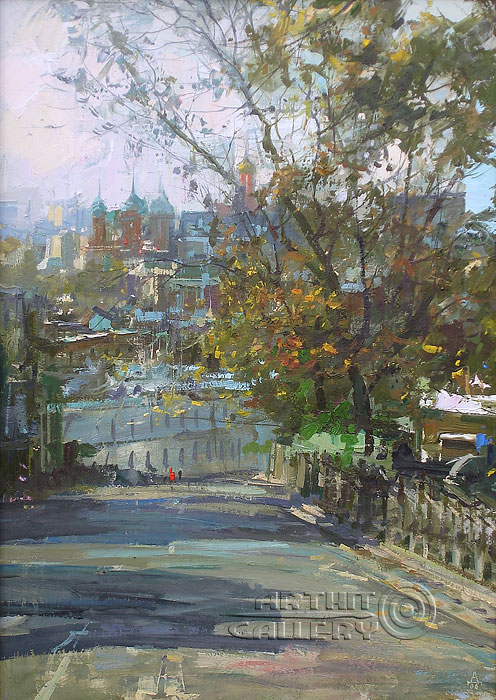 'View of Rozhdestvensky boulevard'. Dubovsky Alexander