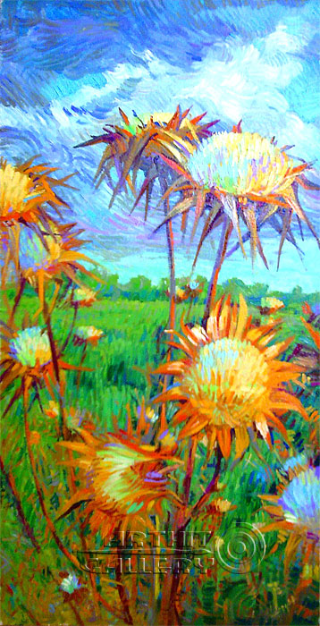 ''Ostro-Pestro''. Irismetova Larisa. Oil paintings. Original art for sale ''Ostro-Pestro''. Irismetova Larisa. Oil paintings. Original art for sale