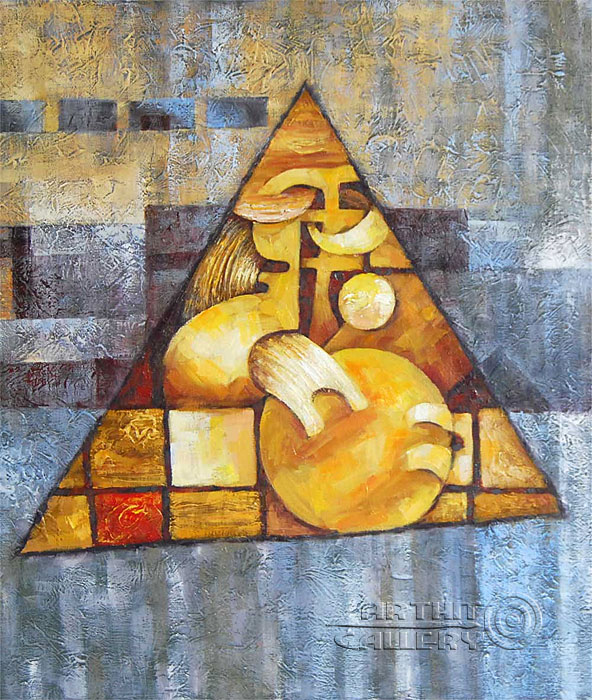 'Triptych. Discovery. Part 3'. Irismetova Larisa