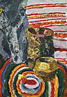A jug. Still life.