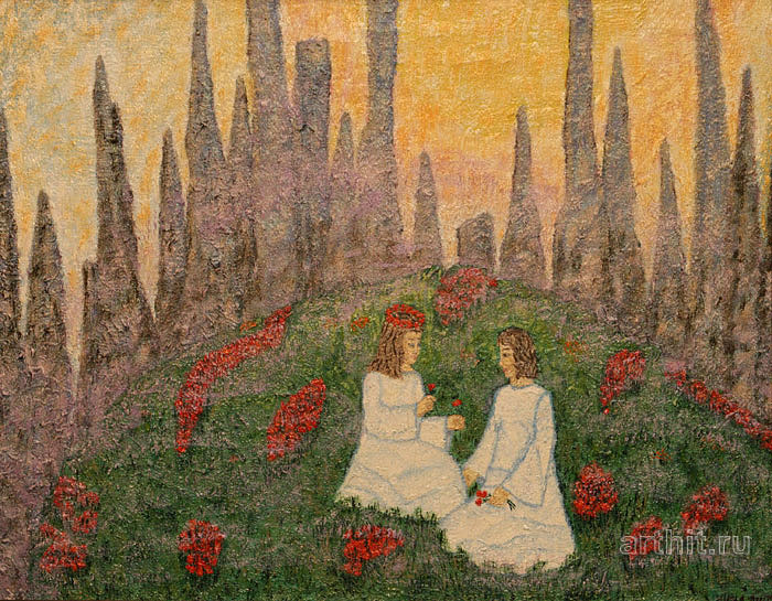 Shambala. `Date` 
Nina Belova
Naive art
Oil paintings