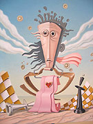 The end 
Surrealism 
Original oil painting
Alexander Lyamkin
Original art
VIEW ENLARGED
