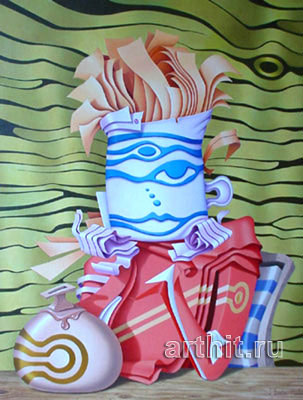 Attack of Happiness
Alexander Lyamkin
Original oil paintings for sale. 
Surrealism.