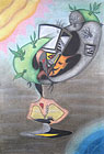 Surrealism
Tenigin Artem
Mebial thoughts of good and evil
Original art
